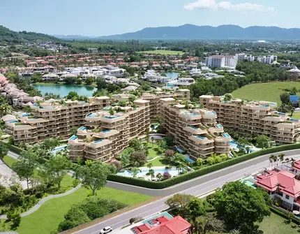 Laguna Golf Residences Hibiscus - bird eye view