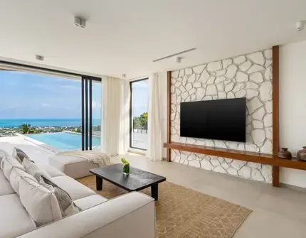 Istani Villa Azure - Living area