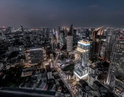 The Strand Thonglor Condo in Bangkok Night
