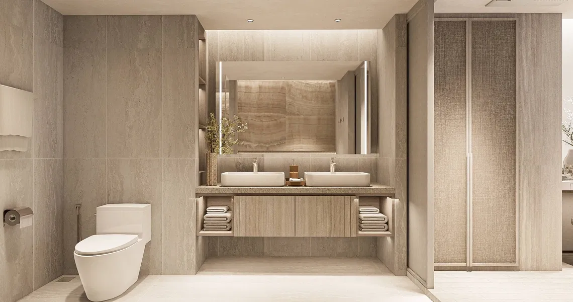 Bellaguna Lake Residences Lotus-Bathroom