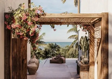 Chandra Samui designer villas - corridor space