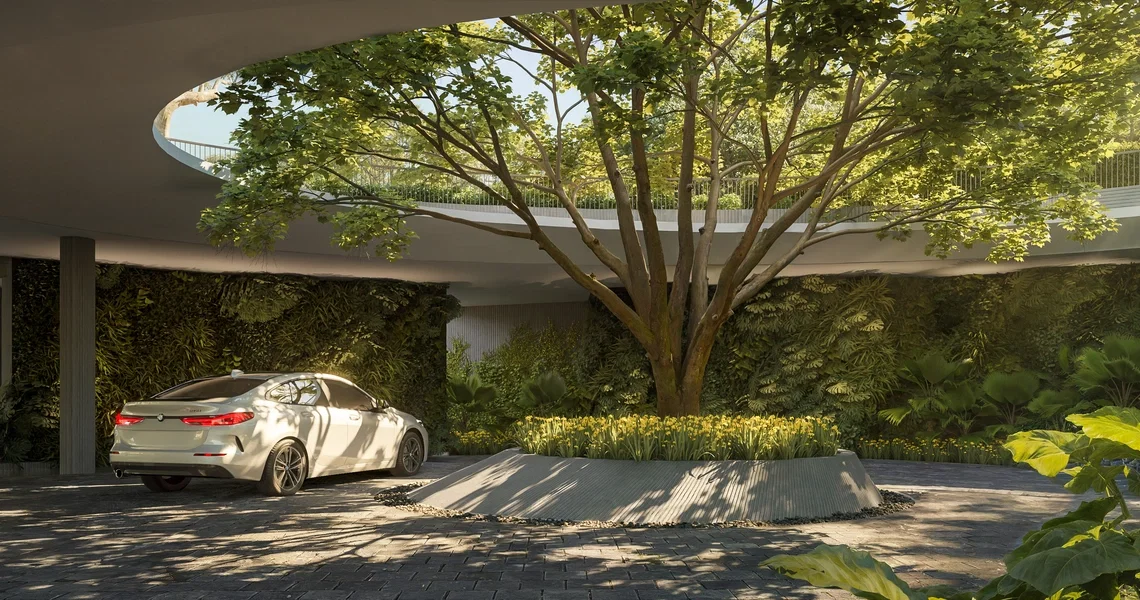 Pavara Vhana exterior clubhouse