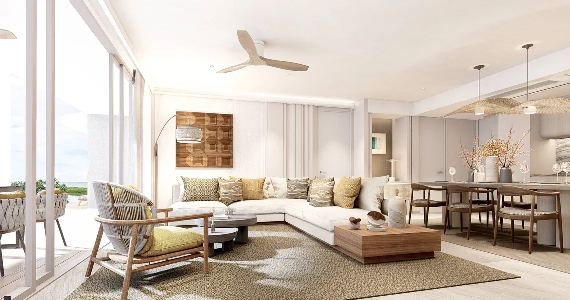 Bellaguna Lake Residences Lotus-Living area