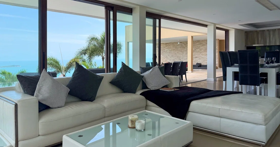 Rockwater Villa Enam- Living area