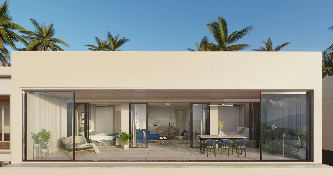 Condominium on Phuket Laguna Beachside 2 bedroom sea view