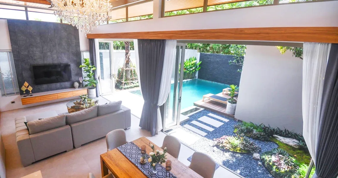 Wilawan Villas - Above View