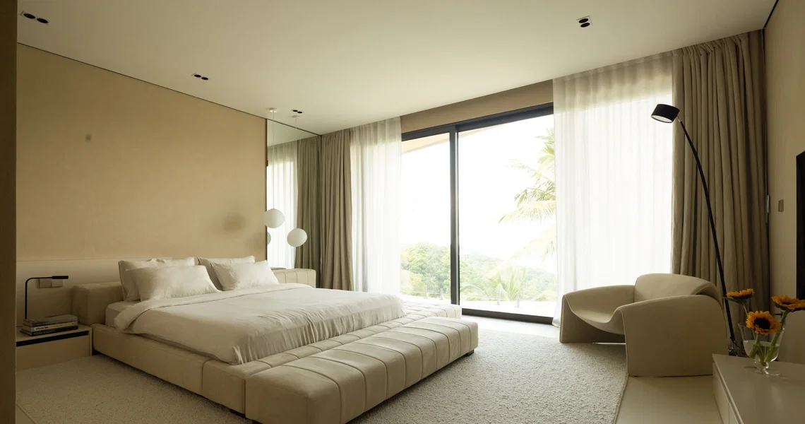 Villa KW2 bedroom with window