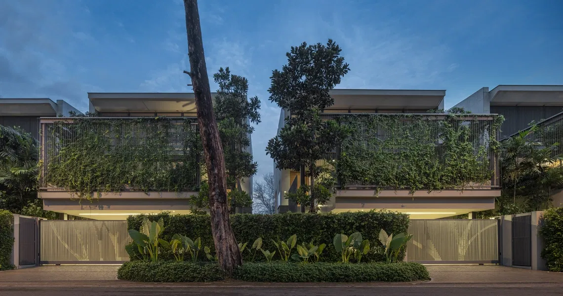 Veyla Natai beachfront villas sea villa entrance