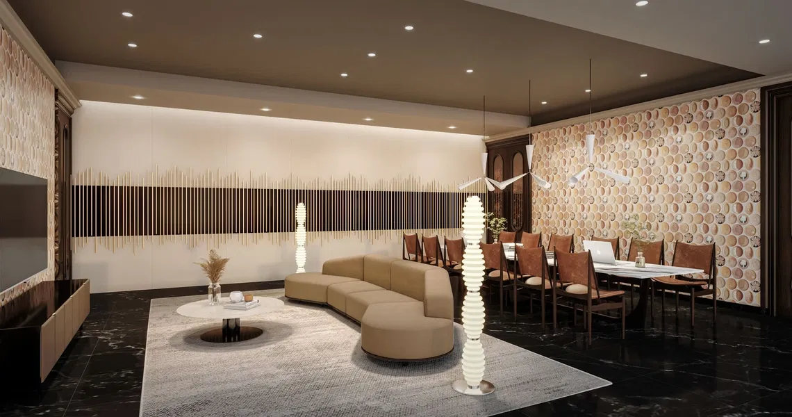 Noble Form Thonglor luxury high-rise - multipurpose room