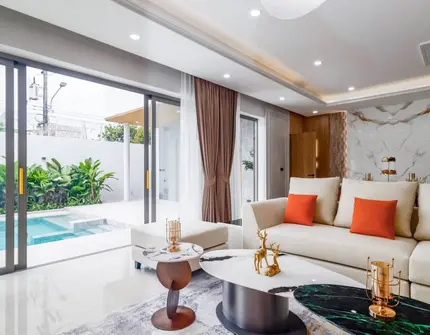 Sierra Vista Pool Villa - living room