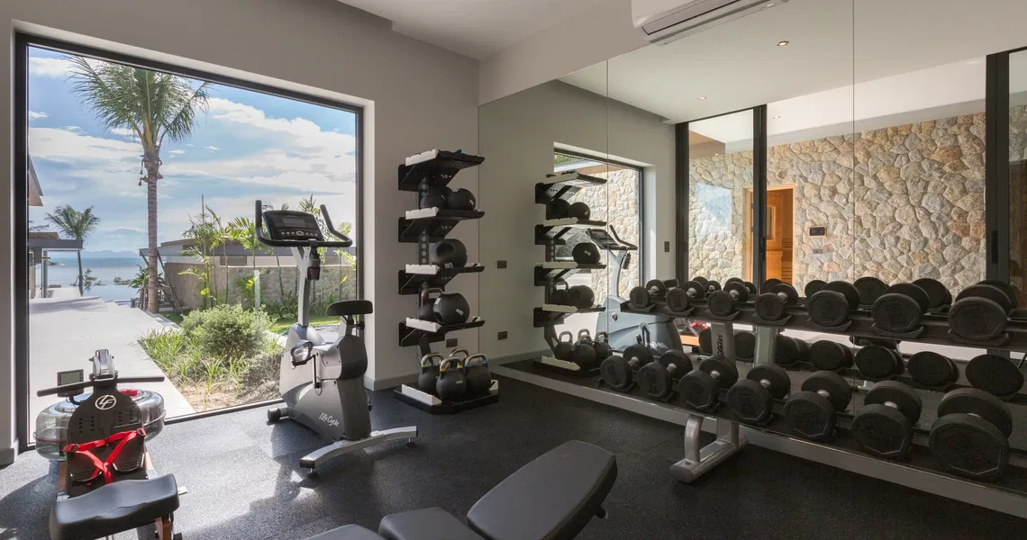 Ultra-Luxury 7 Bedroom Beachfront Villa Samui - Fitness