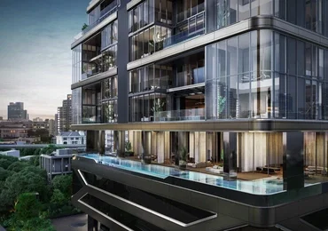 Power Tower Bangkok - exterior pool