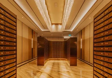 Hyde Heritage Thonglor Bangkok luxury condo - mail room