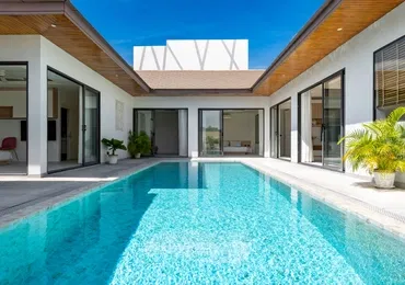 Hideway Villa Samui - pool and villa shot