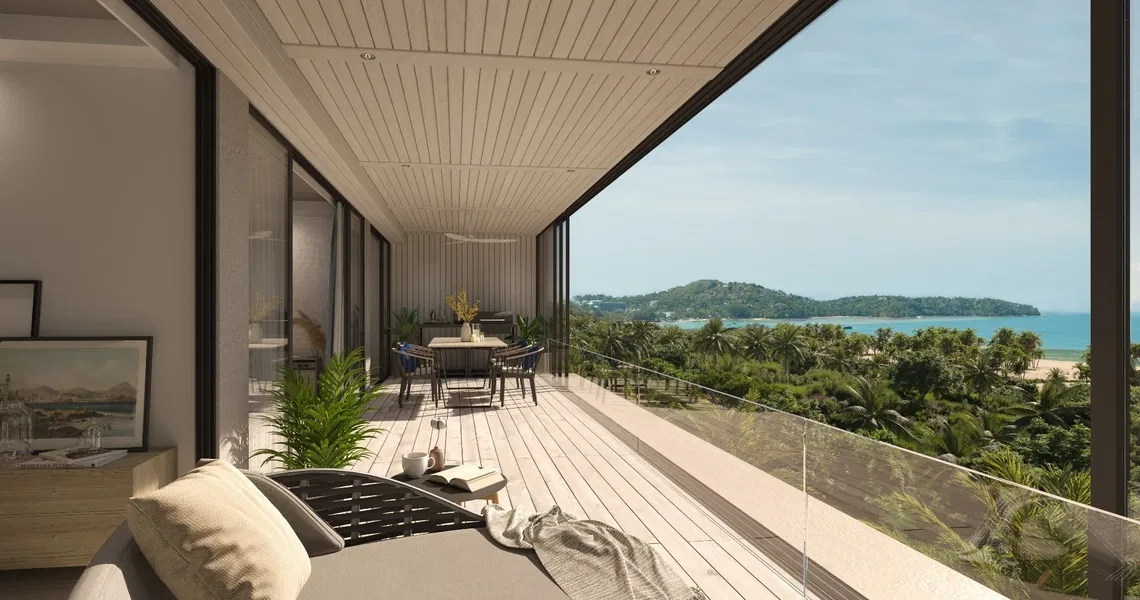 Condominium on Phuket Laguna Beachside 2 bedroom sea view