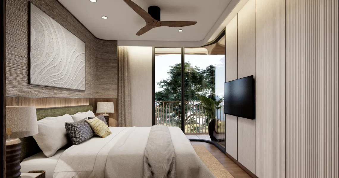 Laguna Golf Residences Hibiscus - Bedroom
