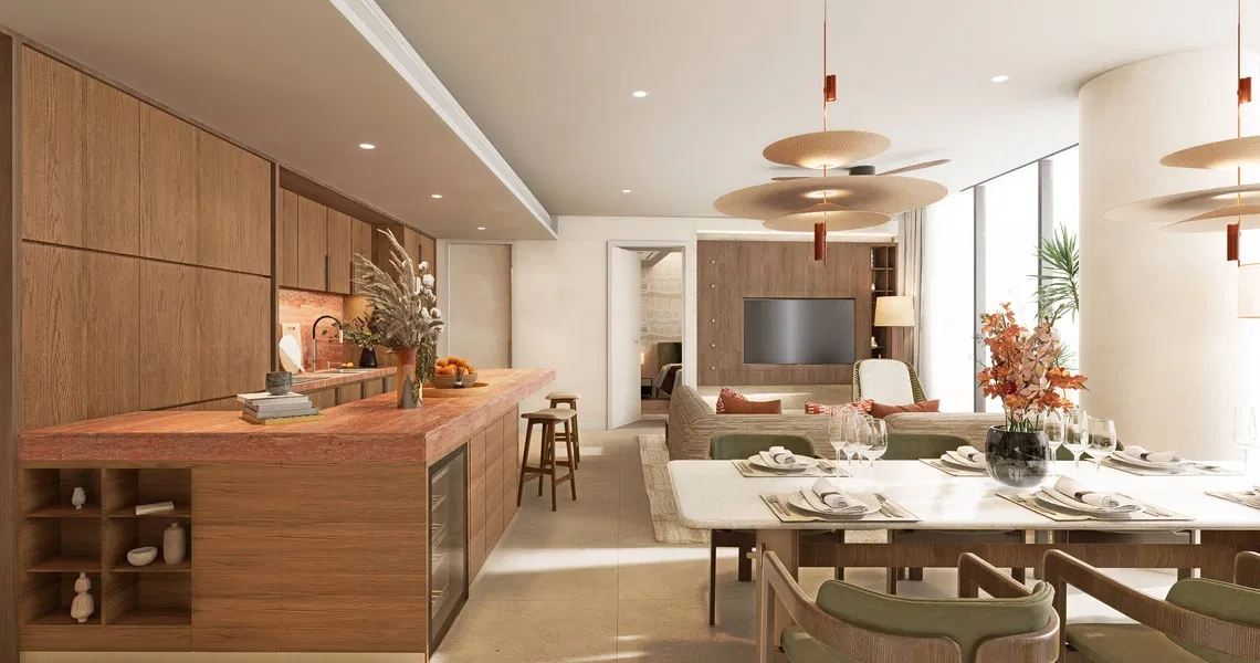 Angsana Golf Residences Topaz -Kitchen Bar