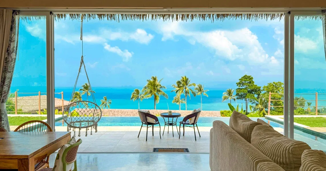 Villa Bohemian - View from living room