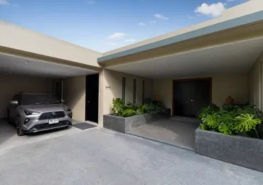 Villa Mimosa Layan Beach-Parking area