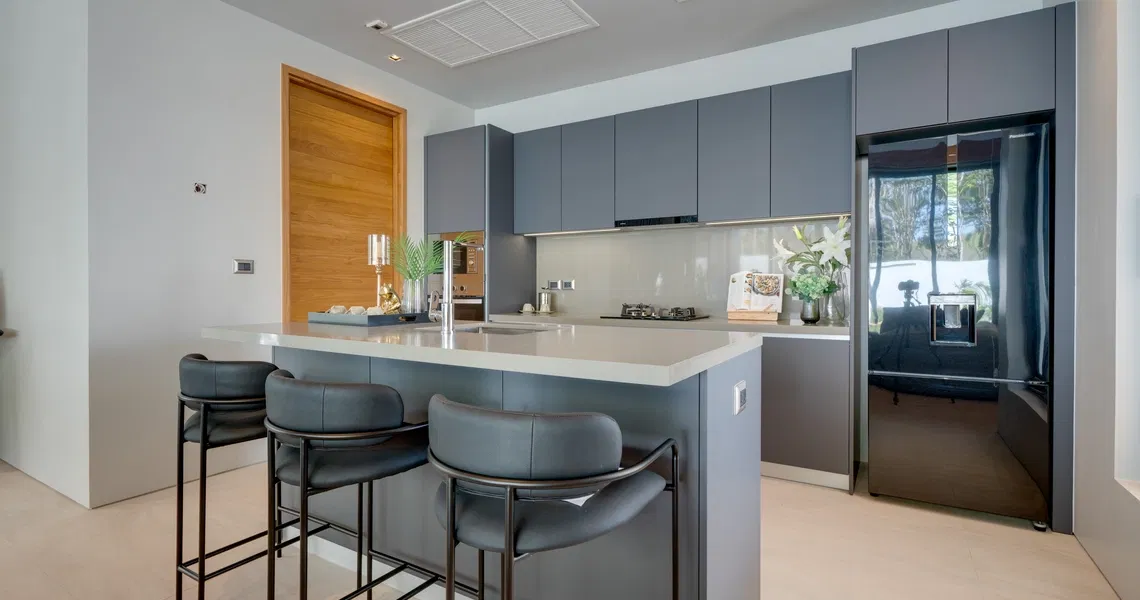 Modern Loft design - Kitchen bar