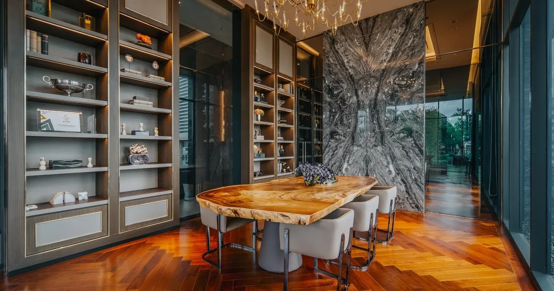 Hyde Heritage Thonglor Bangkok luxury condo - library