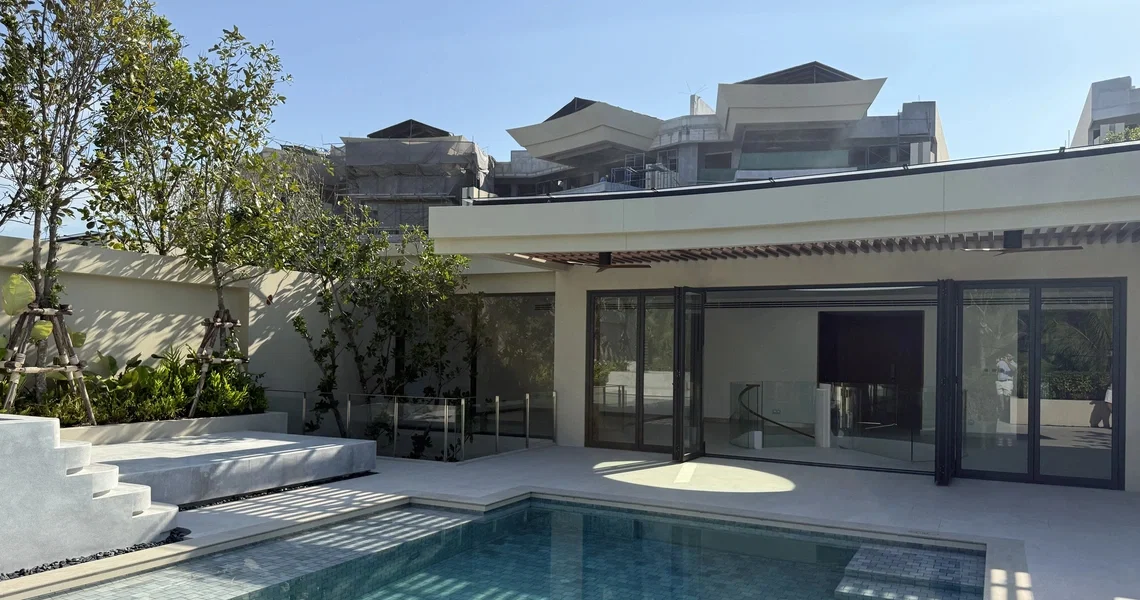 Banyan Tree Beachside Aegir exterior pool