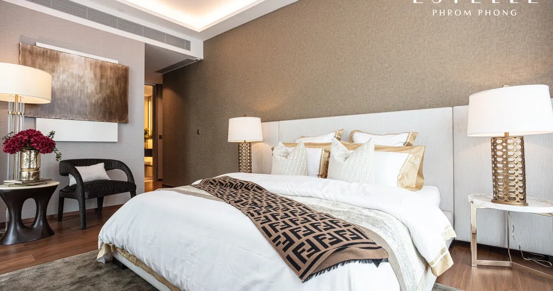 The Estelle Phrom Phong Luxury Bangkok Condo - Bedroom