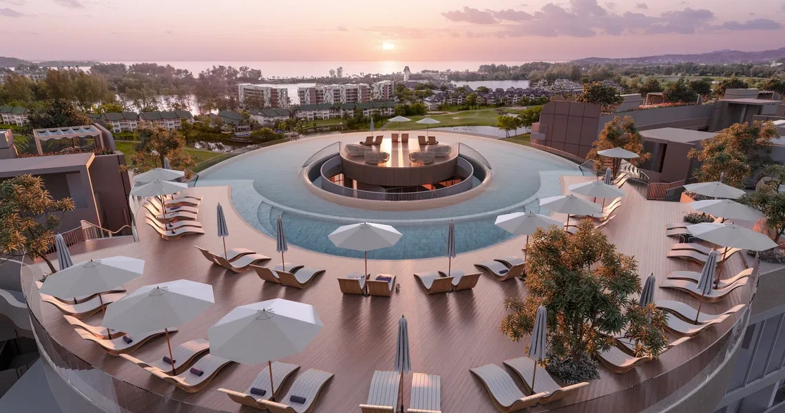 Angsana Golf Residences Topaz -Sky pool