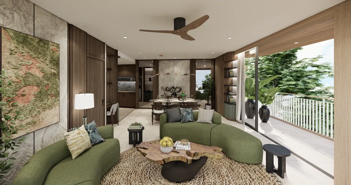 Laguna Golf Residences Hibiscus - Living room