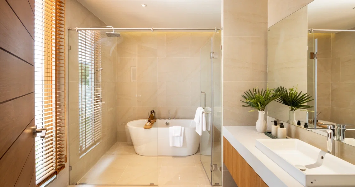 Vana Anda Cherngtalay - Type A - bahroom with tyb