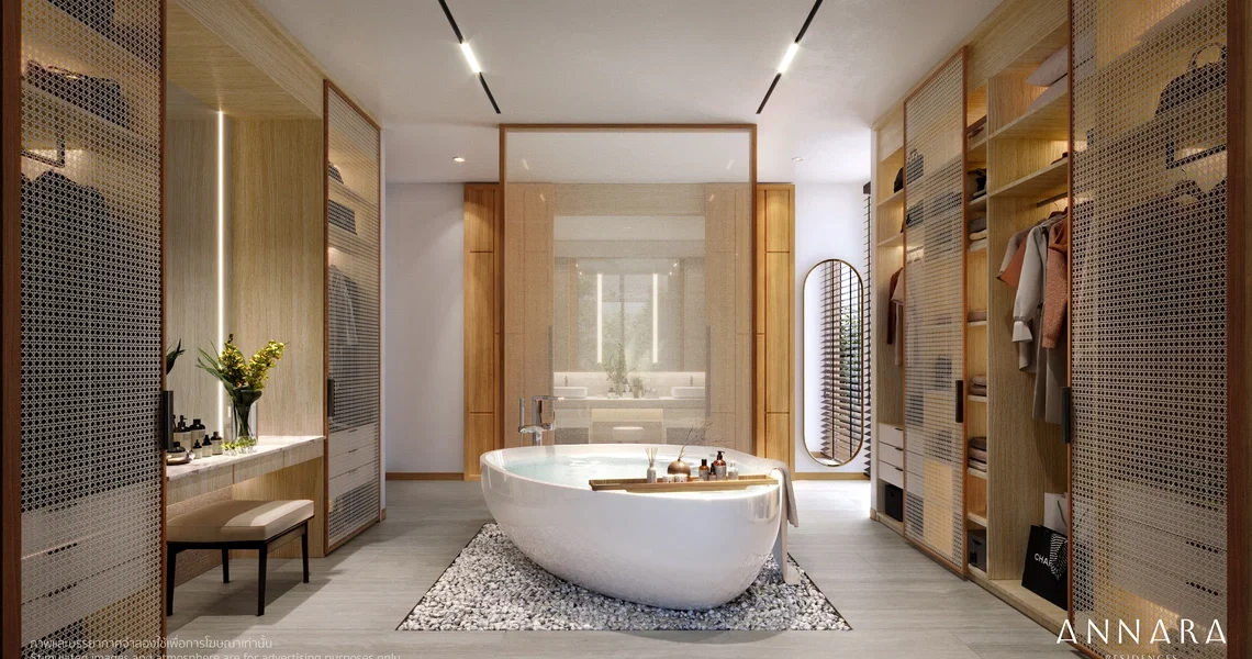 ANNARA Residences bathroom with tub