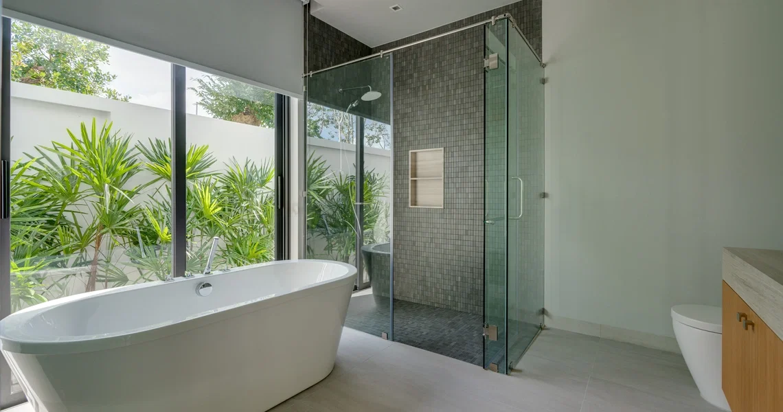 Botanica Modern Loft ll bathroom with tub