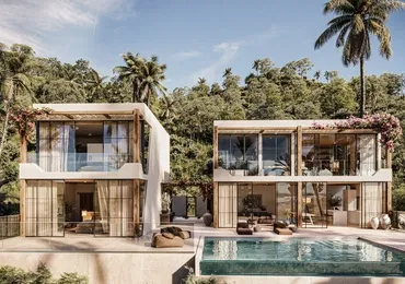 Chandra Samui designer villas - villa exterior