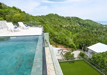 Luxury villas on Samui Villa Kelly 6 Bedroom Seaview Pool Villa swimming pool