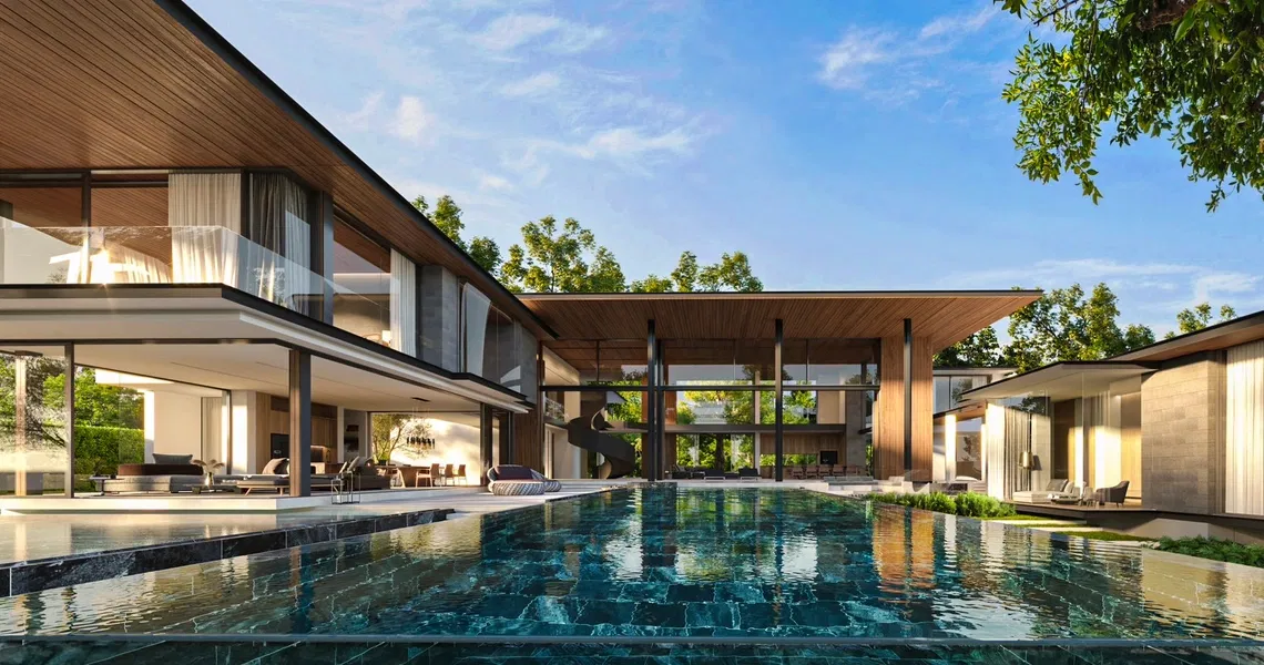Botanica Grand Avenue -Grand Modern swimming pool