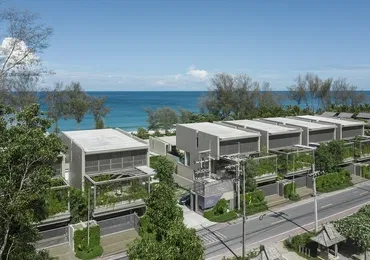 Veyla Natai beachfront villas view from the back