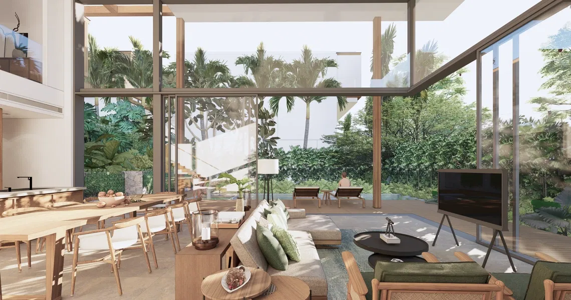 Kiara Reserve Residences - Villa 4 Bedrooms -  Living area 2