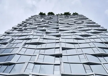 Scope Langsuan ultraluxury Bangkok condo - facade