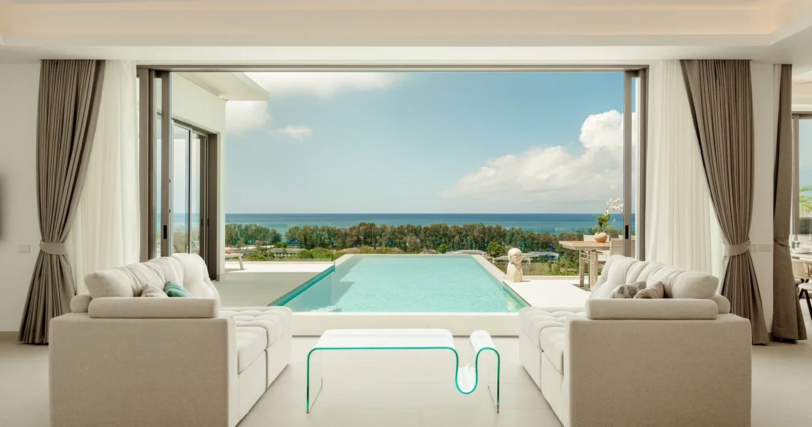 Vista del Mar - Living area