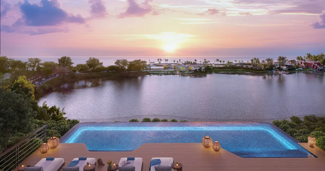 Bellaguna Lake Residences Lotus-Sunset time