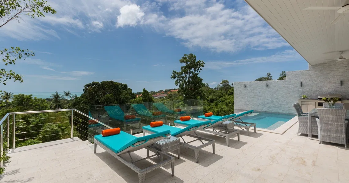 Villa Ambience - terrace with a view
