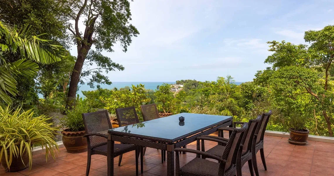 Nakathani Villas - Relaxing area