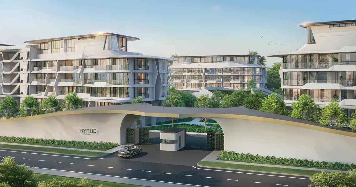 Botanica Hythe luxury condo - Entrance