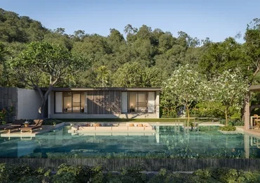 Pavara Vhana exterior pool view