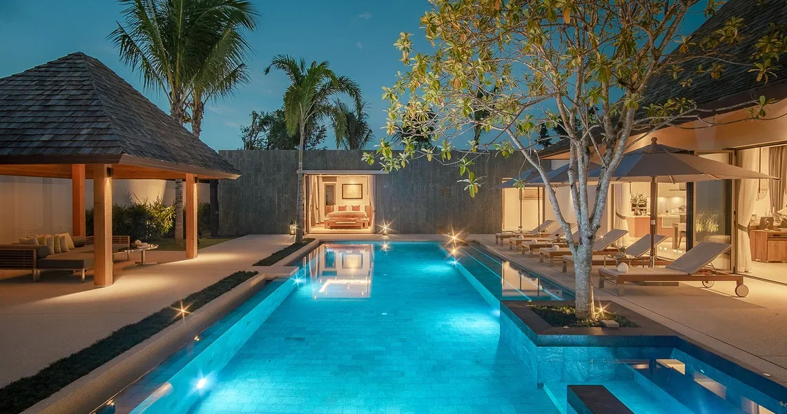 Anchan Mountain Breeze - Exterior night time