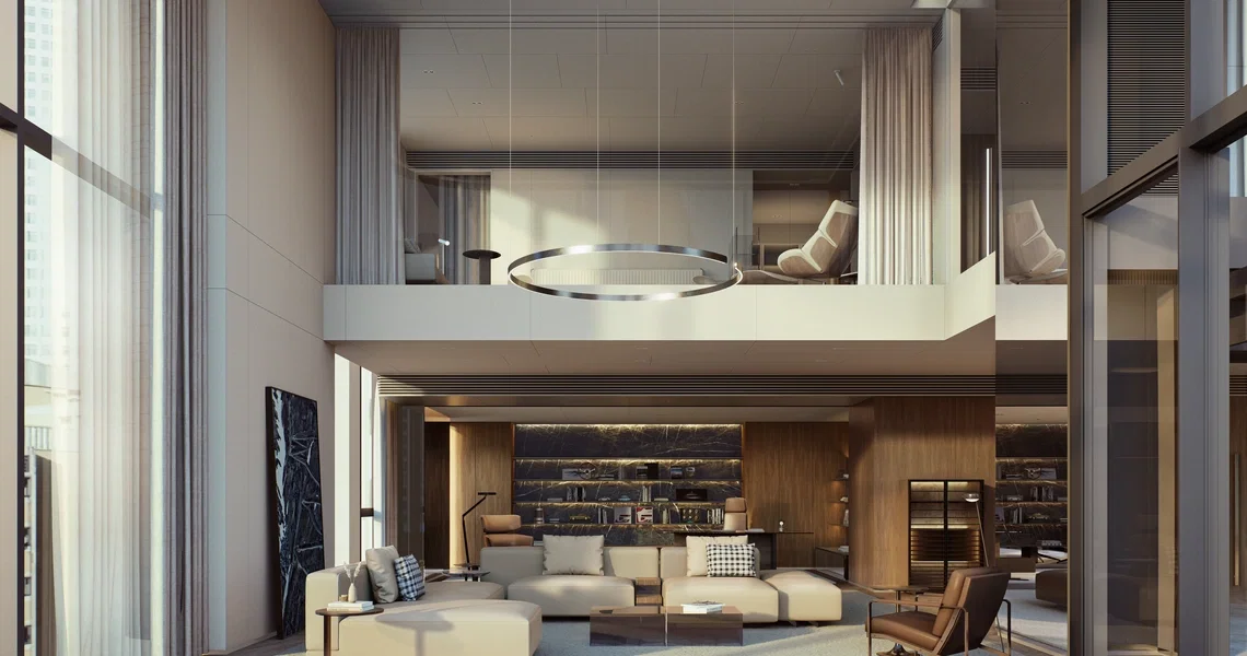 Power Tower Bangkok - living room