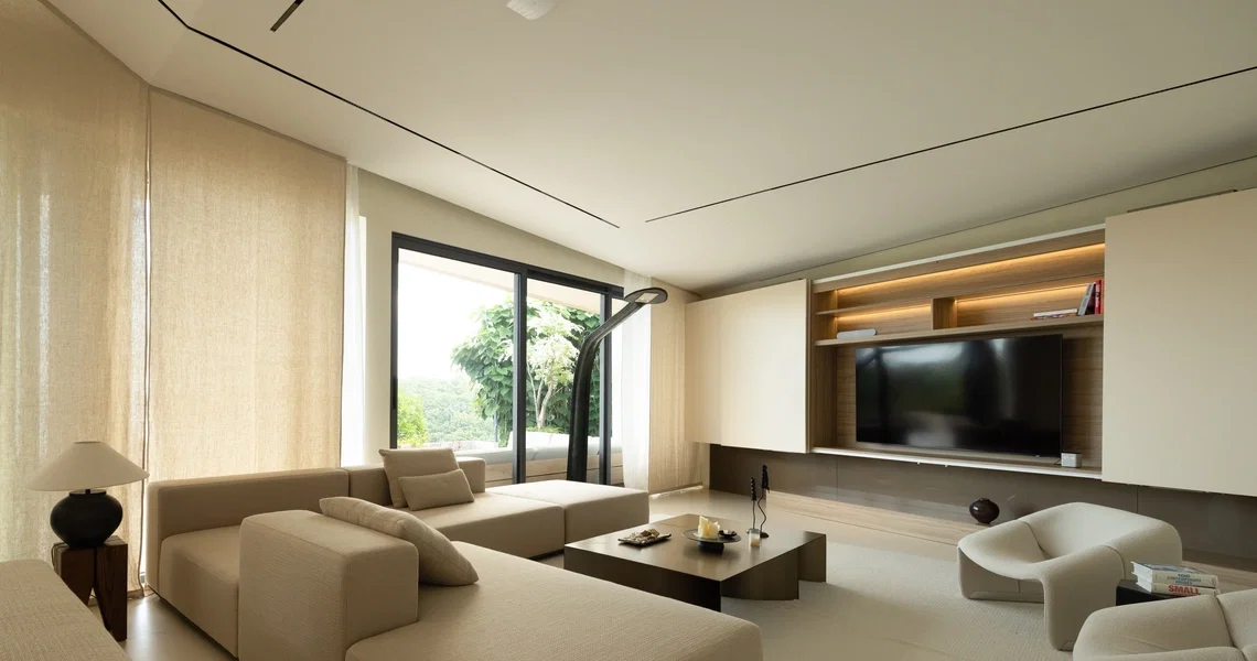 Villa KW2 living room with view