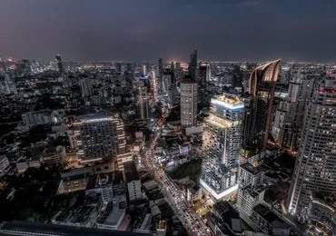 The Strand Thonglor Condo in Bangkok Night