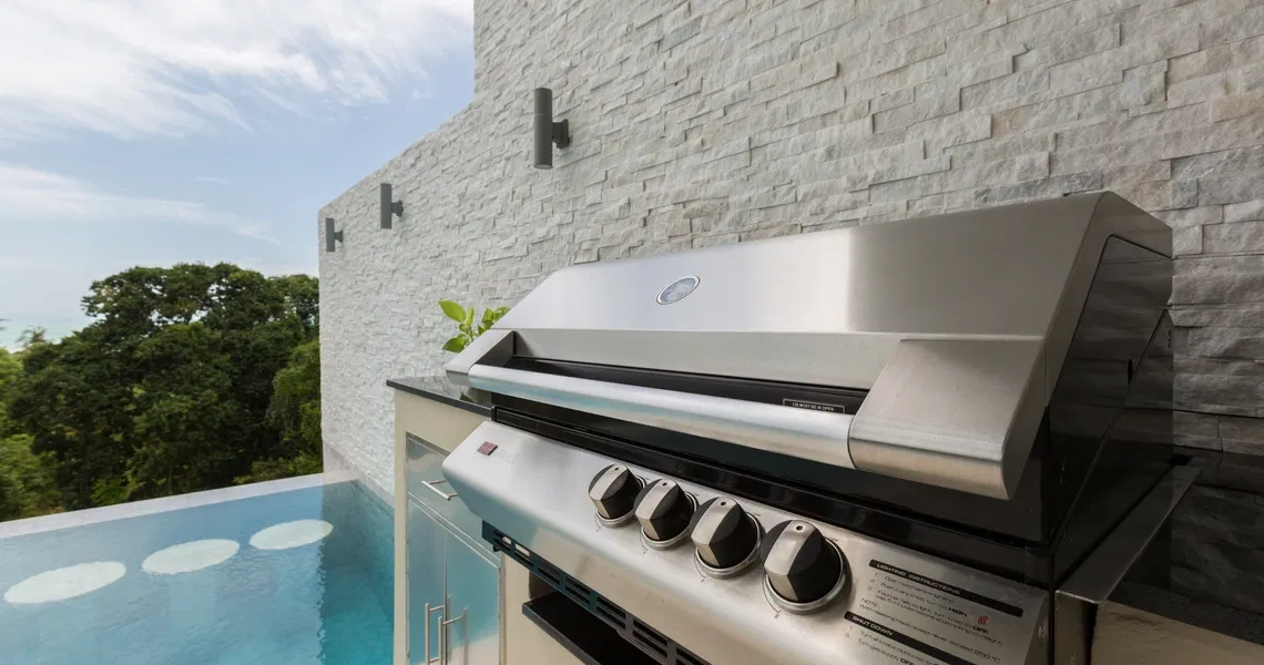 Villa Ambience - BBQ area