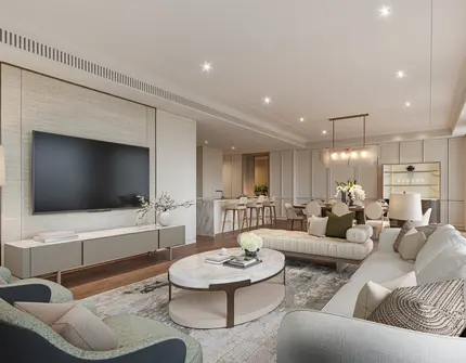InterContinental Residences -Living room